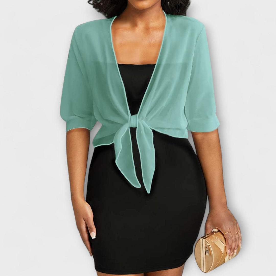 Blouse with Open Front