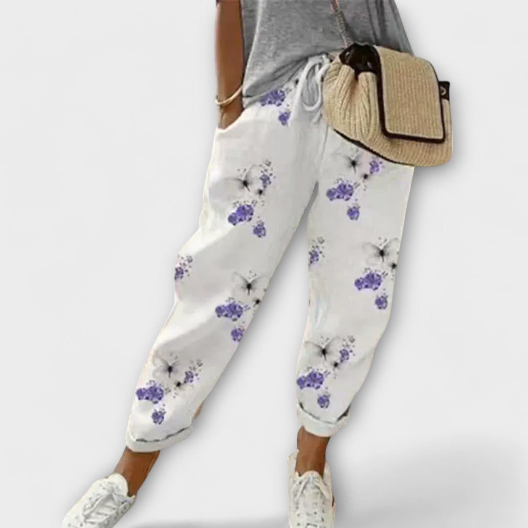 Comfortable Cotton-Linen Trousers